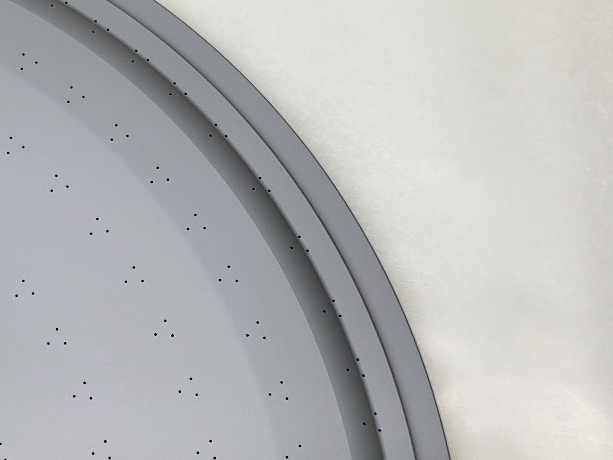 Shower Head 비드 블라스팅 후 (출고, 부분 확대)